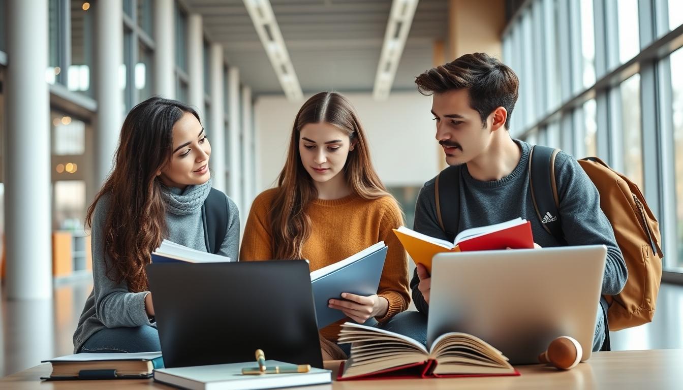 Organized exam preparation notes and academic planner